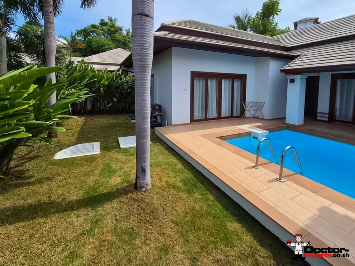 2 Bedroom Pool Villa in Choeng Mon, Koh Samui – For Sale